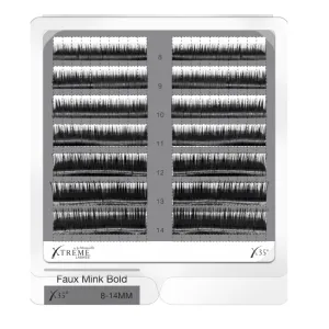 X 35 Faux Mink BOLD Volume