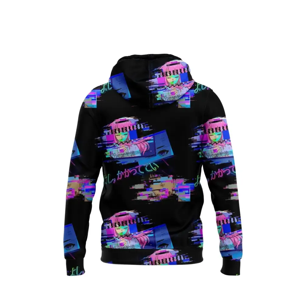 Y2K Full Zip Unisex Hoodie with Kangaroo Pocket Fringes