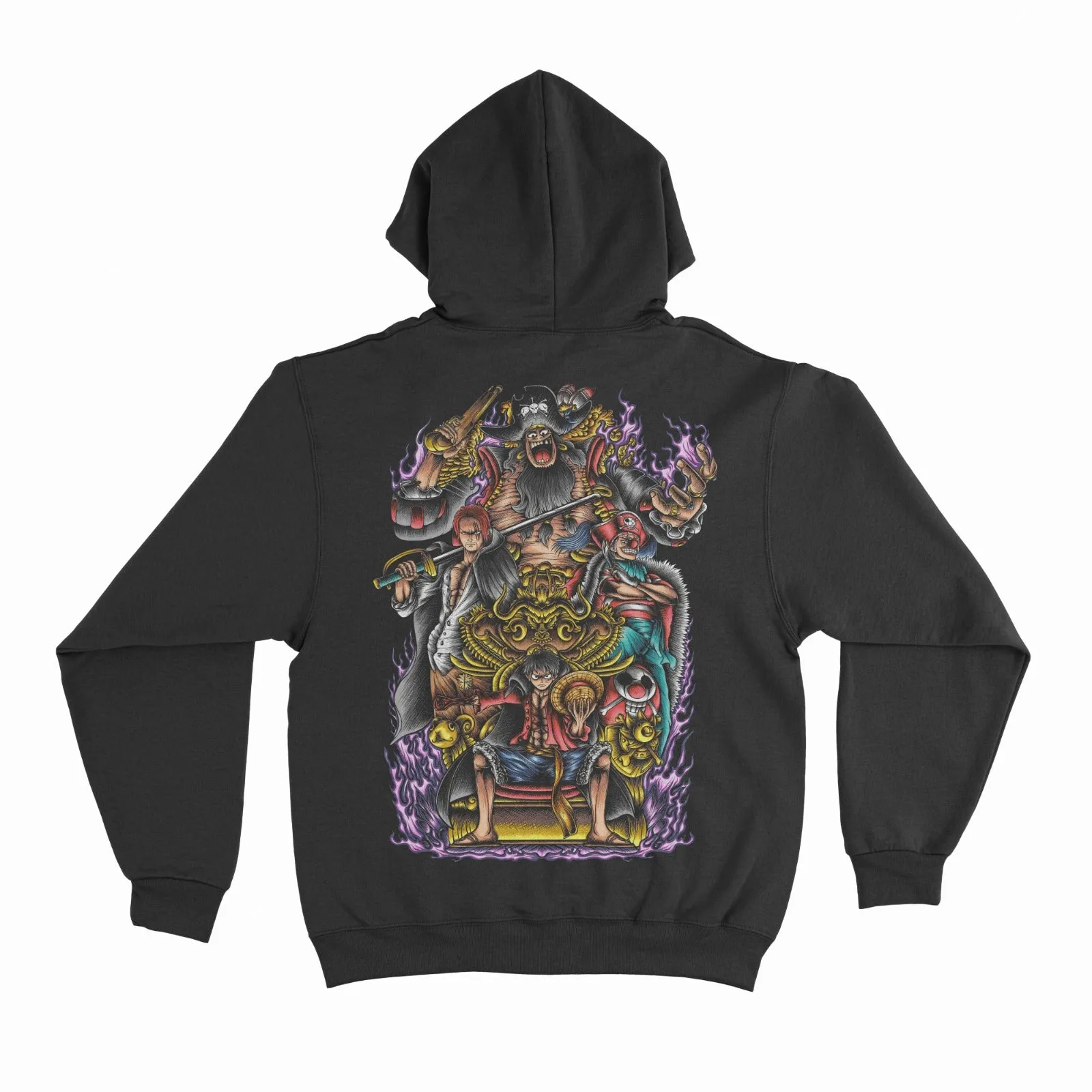 Yonkou Luffy Shanks Blackbeard Buggy Hoodie