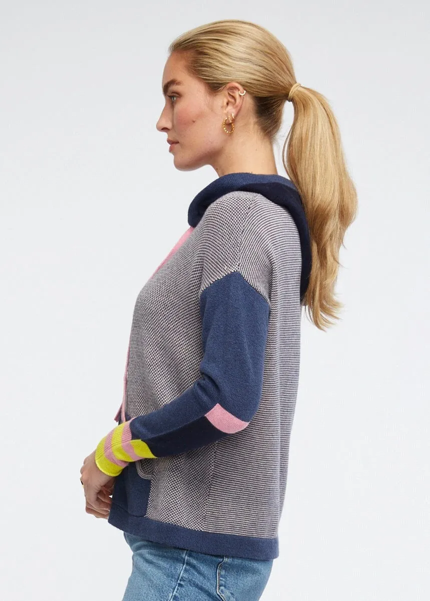 ZAKET & PLOVER Birdseye Hoodie - Denim Combo