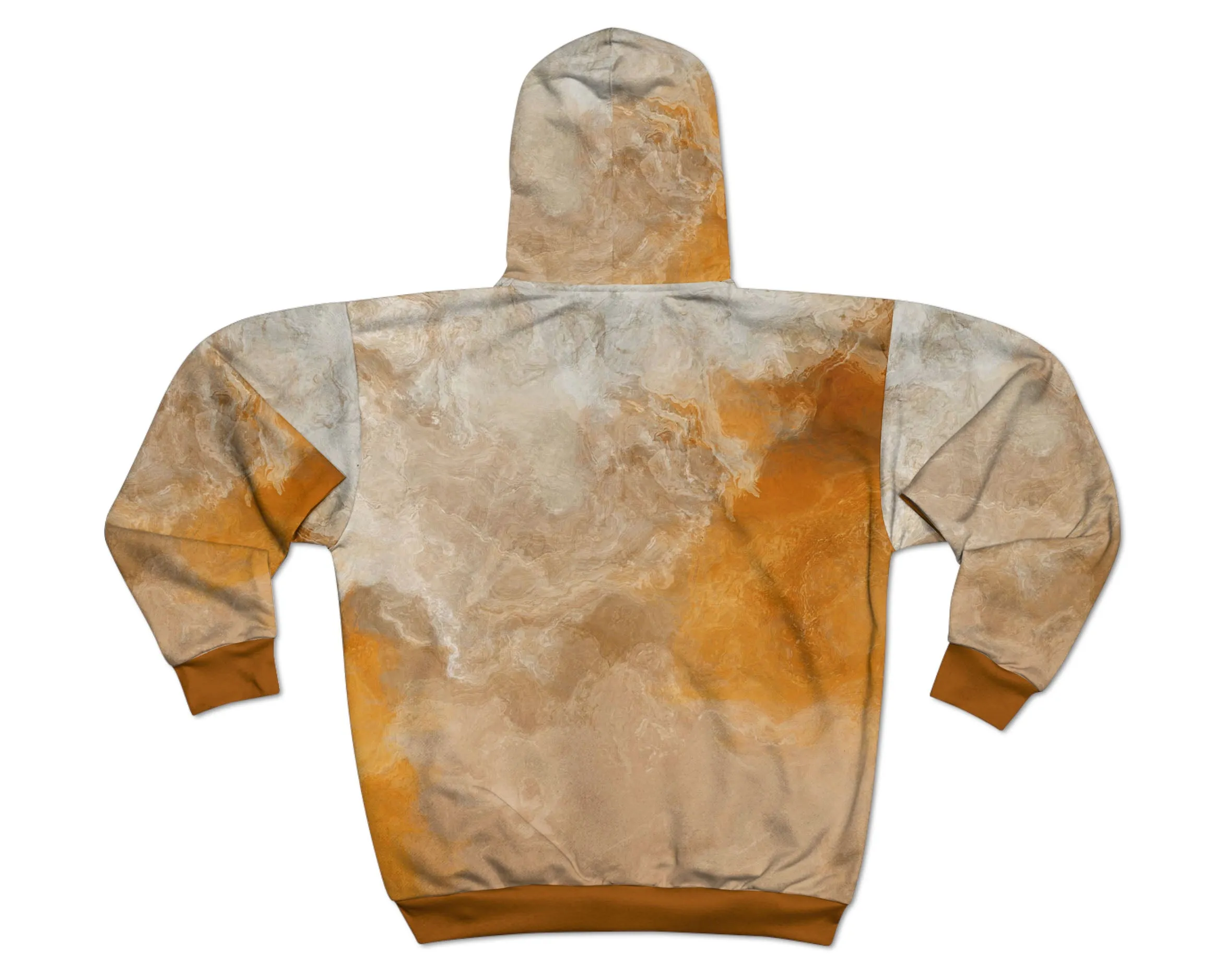 Zip Hoodie, Evening Gold