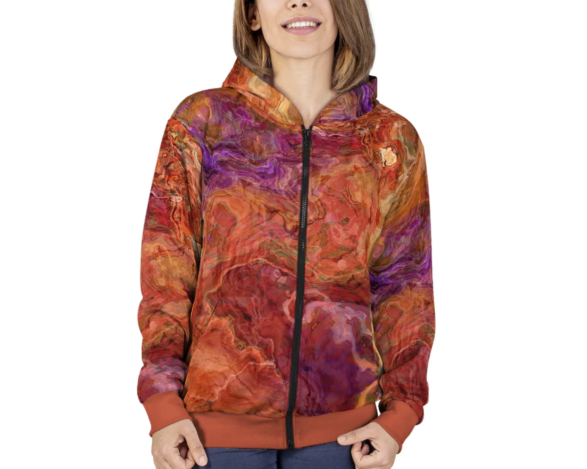 Zip Hoodie, Mediterranean