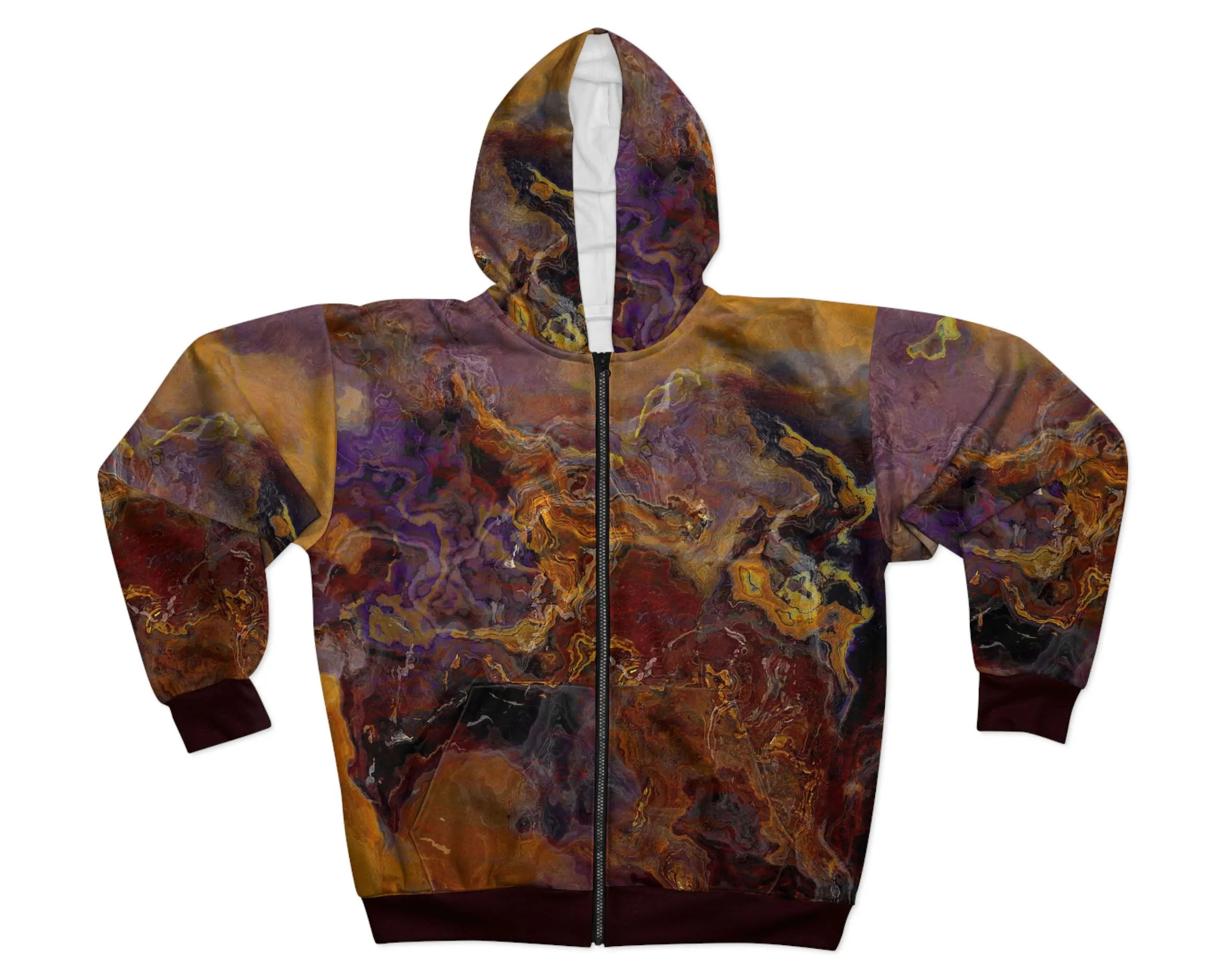 Zip Hoodie, Riveted