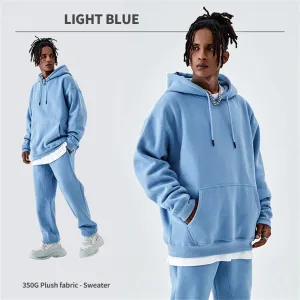 ZODF Casual Winter Fleece Solid Hoodies